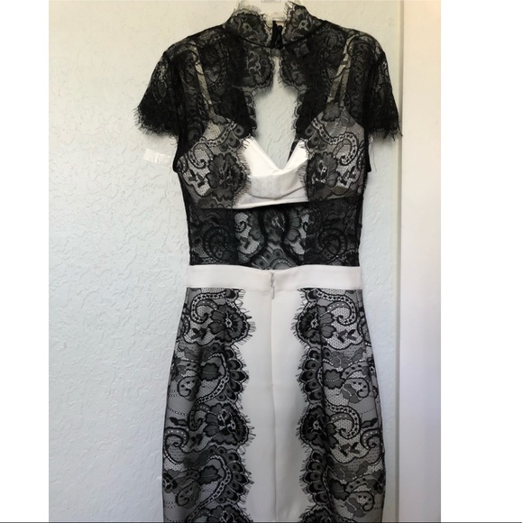 BEBE Lace Dress - Picture 2 of 3